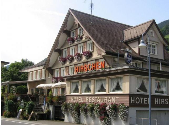Hotel Hirschen Alt St. Johann Exteriör bild